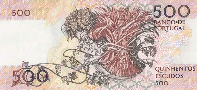 500 Escudos 4.10.1989